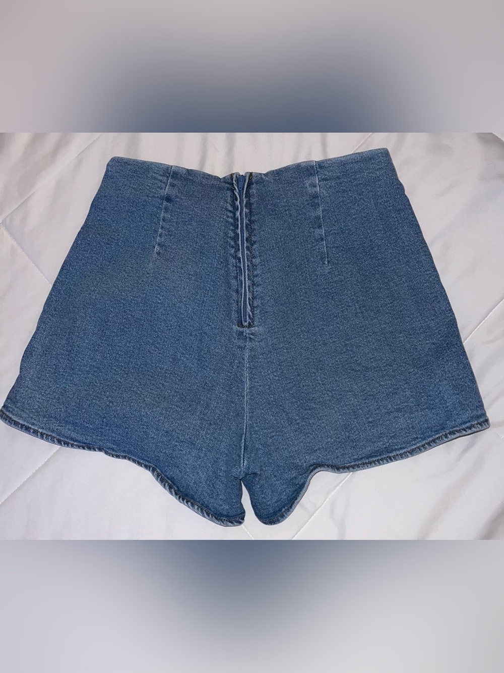 denim skort - Picture 2 of 3